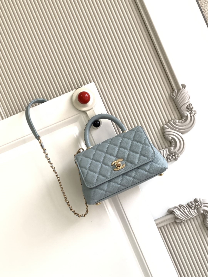 Ch**el top handle bags